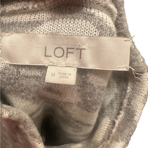 Loft Animal Print Sweater. Women’s Size M. EUC. - Picture 4 of 6